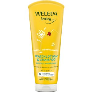 Weleda Calendula Baby-Waschlotion und Shampoo  