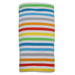 Imse Vimse Wickeldecke "Happy Stripes" 90 x 90cm