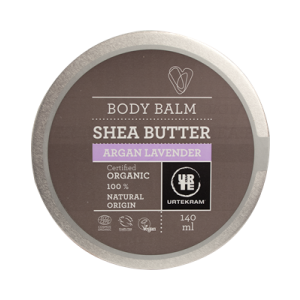 Urtekram Body Balm Shea Butter Argan Lavendel - 140 ml