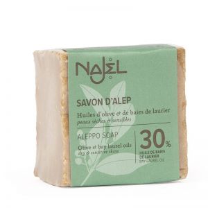 Najel Aleppo Seife mit 30% Lorbeeröl - 170g