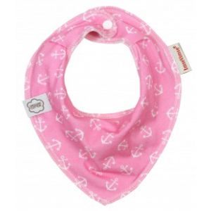 Imse Vimse Bavette bandana "pink anchor"