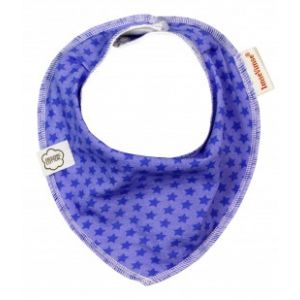 Imse Vimse Bavette bandana "purple stars"