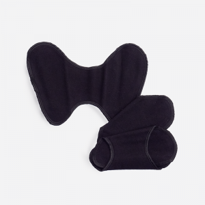 Imse Vimse Slipeinlagen Tanga ohne Knöpfe 3er Pack schwarz