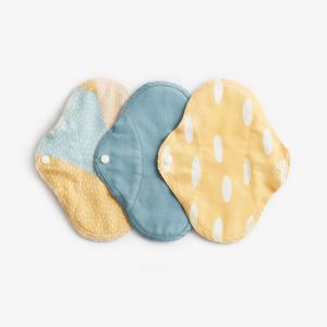 Imse Vimse Slipeinlagen aus Bio-Baumwolle 3 Stk-blue sprinkle