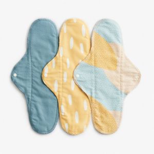 Imse Vimse Damenbinden Nacht aus Bio-Baumwolle3 Stk