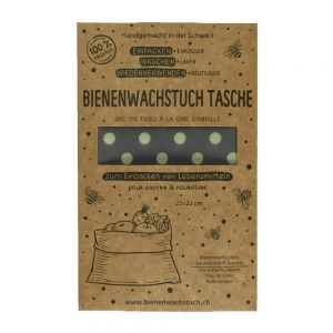 RapNika Bienenwachstuch Tasche - 1 Stk    