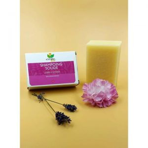 CureNat festes Shampoo Lavendel und Geranium 95g