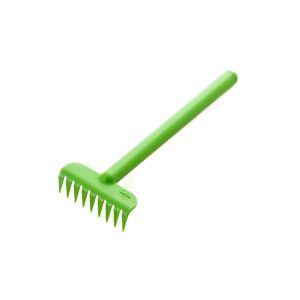 BIOFACTUR Harke grün aus Biokunststoff für Sandkasten