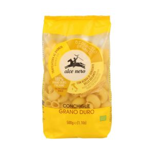 Alce Nero Conchiglie  aus Bio-Hartweizen hell - 500g