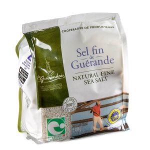 Guérande Atlantik-Meersalz fein Nachfüllbeutel 500g