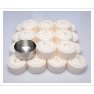 Stearin - Teelichter - Elfenbein - 150 Stk