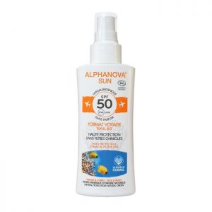 ALPHANOVA BIO SPF 50 Spray 90 g Travel - Empfindliche Haut