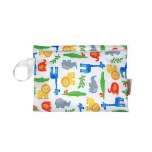 Imse Vimse Nasstasche mini  "Wildlife" mit Reissverschluss