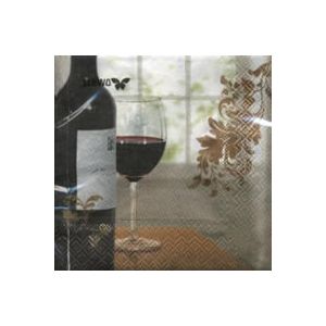 Stewo-Servietten FSC "Rotwein" 20 Stk