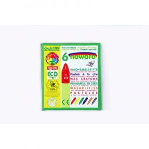 Ökonorm Nawaro crayons à la cire 6 couleurs   