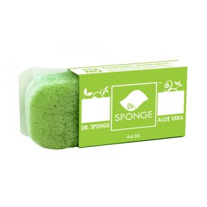 Dr. Sponge Konjac-Schwamm für Körper-Reinigung "Aloe Vera"
