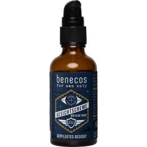 Benecos for men only - Gesichtscreme - BIO-Aloe Vera - 50ml