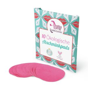 Lamazuna Ökologische Abschminkpads - Nachfüllpack mit 10 Pads