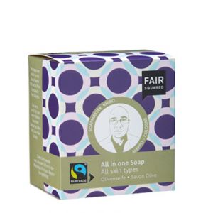 Fair Squared All-in-One Soap Olive Tous types de peaux