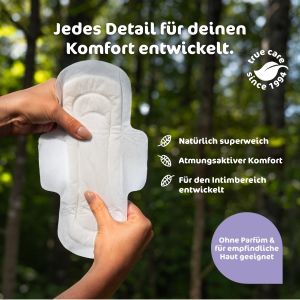 Naty Binden Super -   100% kompostierbar -  1 Gratismuster