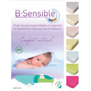 B-Sensible Baby Matratzenschutz - Spannbetttuch 60/120cm