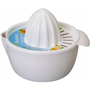 BIODORA Fruchtpresse aus Bio-Kunststoff  Farbe: weiss