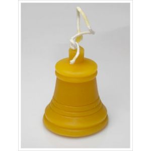 Bio-Kerzen Bienenwachs-Glocke - ca. 4.5 x 6 cm