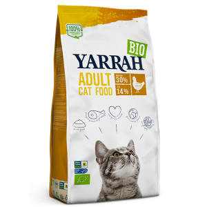 Yarrah Bio-Katzenfutter Adult Huhn - 10kg   