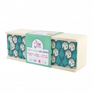 Lamazuna Geschenkkoffer Zero waste Winter grüne Tannenbäume