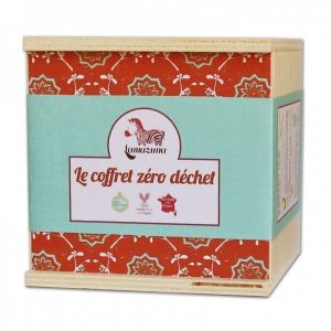 Lamazuna Geschenkkoffer Zero waste rot