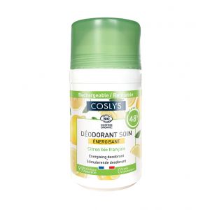 Coslys - Bio Deo Roll-on - Pflegend & belebend - Zitrone