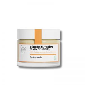 Clémence & Vivien Déodorant naturel crème vanille  50g 