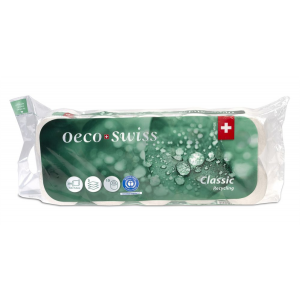 Oeco Swiss WC-Papier 100% Recycling 3-lagig 10 Rollen   