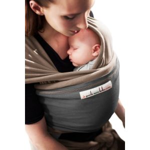 Baby-Tragetuch JPMB "Je porte mon bébé" Farbe: iris/anthrazit