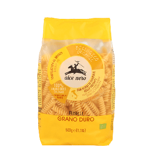 Alce Nero Fusilli aus Bio-Hartweizen hell - 500g