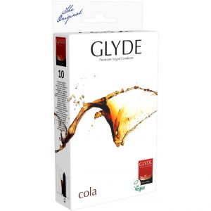 Glyde Ultra Kondome "Cola" Naturkautschuk 10 Stk