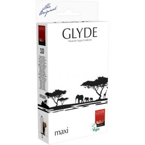 Glyde Ultra Kondome "Maxi" aus Naturkautschuk 10 Stk