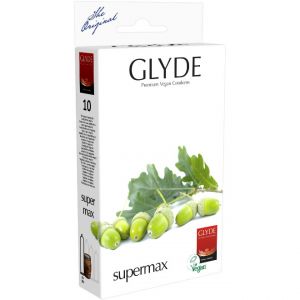 Glyde  Ultra Kondome "Supermax" aus Naturkautschuk 10 Stk