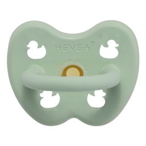 Hevea - Ergonomischer Schnuller - Ente - 0-3 Monate - Mint