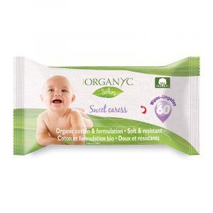 Organyc Baby-Pflegetücher "sweet caress" 60 Stk