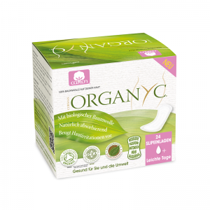 Organyc Normale BIO-Slipeinlagen – 24 Stück  einzeln verpackt