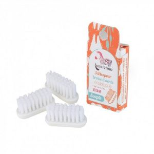 Lamazuna austauschbare Köpfe für Zahnbürste 3er Pack