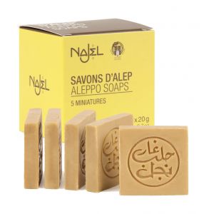 Najel Aleppo Gästeseifen - 5 x 20g