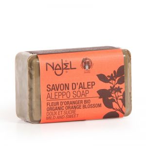 Najel Aleppo Seife - Orangenblüte 100g