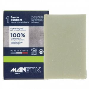 Manetik - Reinigungsseife - Körper, Gesicht & Bart - 100g