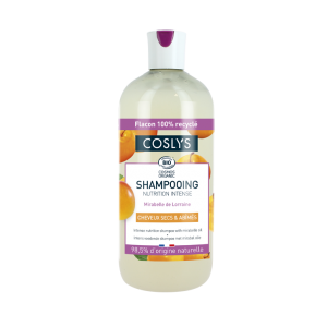 Coslys Shampoo für trockenes, geschädigtes Haar mit Mirabellenöl - 500ml