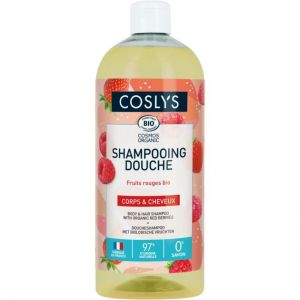 Coslys shampoing douche fruits rouges