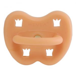 Hevea ergonomischer Schnuller cantaloupe-0-3 Monate