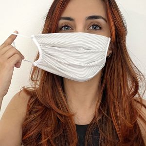 DryMed Gesichtsmaske Silberfaser 18cm