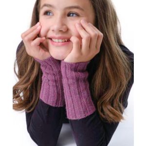 De Colores Pulswärmer für Kinder aus 100% Alpaka-Wolle - 15cm lang